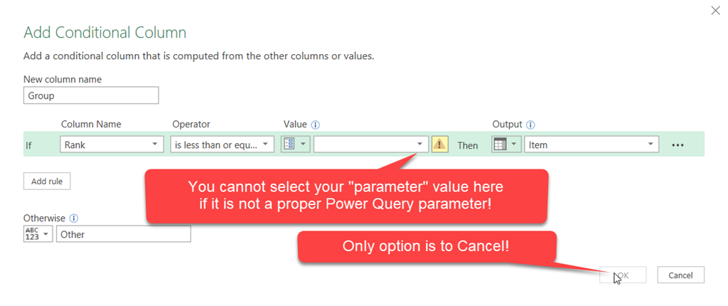 How To Use Parameters In Power Query