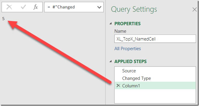 Checking the dynamic parameter value