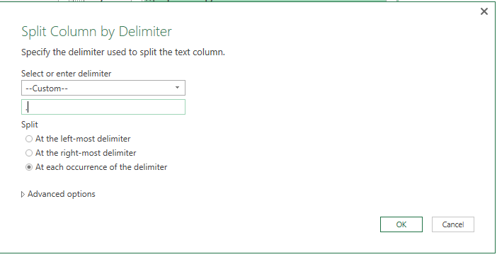 Split columns by delimiter