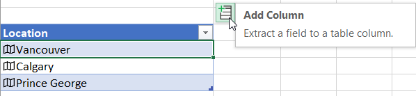 Adding enriched data to the Location table