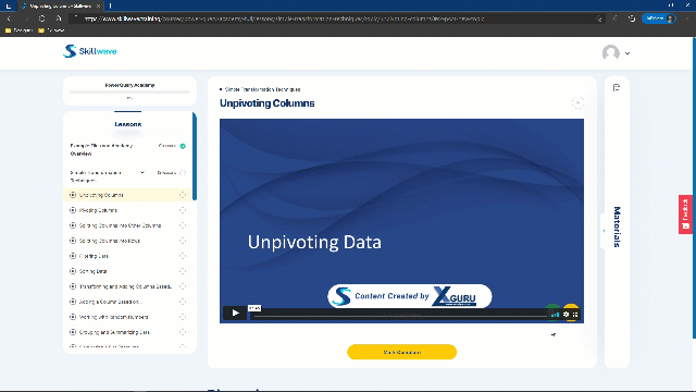 A demo of the integration from course player and our forum